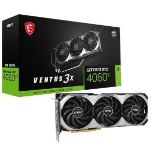 Karta graficzna MSI GeForce RTX 4060 Ti VENTUS 3X 8GB OC