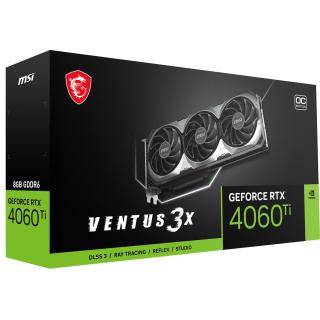 Karta graficzna MSI GeForce RTX 4060 Ti VENTUS 3X 8GB OC