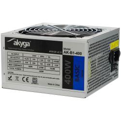 Zasilacz ATX 400W Akyga Basic AK-B1-400 Fan12cm P4 3xSATA