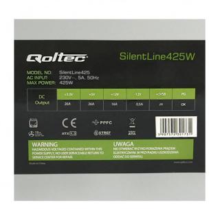 Zasilacz Qoltec 02 ATX 425W BULK II (425 W Pasywne 120 mm)