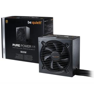 Zasilacz BE QUIET! PURE POWER 11 BN293 (500 W Aktywne 120 mm)