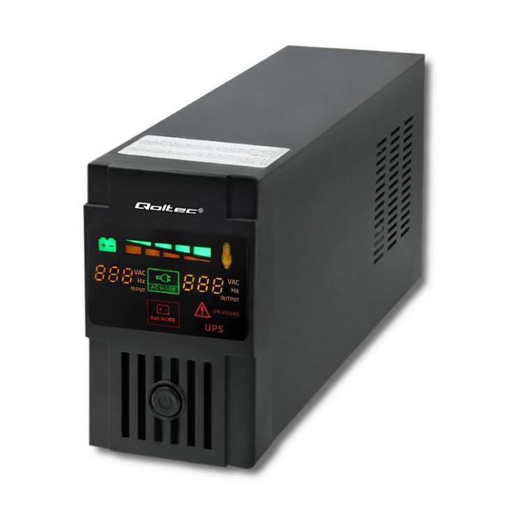 Zasilacz UPS Qoltec Monolith 53952 (TWR 800VA)