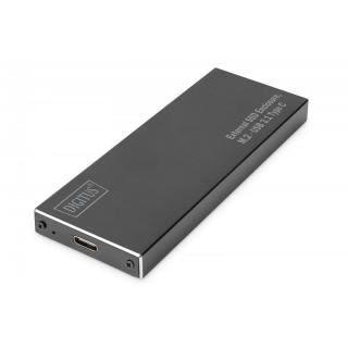 Obudowa zewnętrzna USB Typ C na dysk SSD M2 (NGFF) SATA III, 80/60/42/30mm, aluminiowa