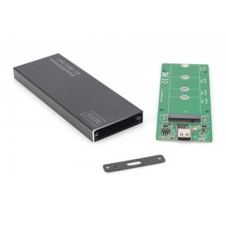 Obudowa zewnętrzna USB Typ C na dysk SSD M2 (NGFF) SATA III, 80/60/42/30mm, aluminiowa