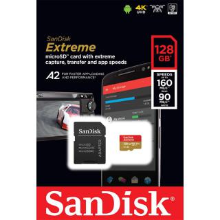 Karta pamięci Extreme microSDXC 128GB 160/90 MB/s A2 V30 U3