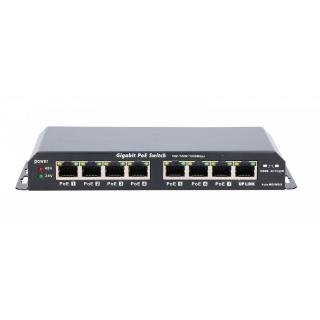 Switch Gigabit PoE 8-7 port 24V 60W