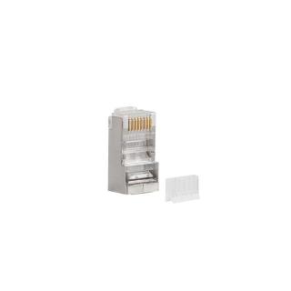 Wtyk sieciowy RJ45 8P8C kat.6 FTP (100szt) z prowadnic do...