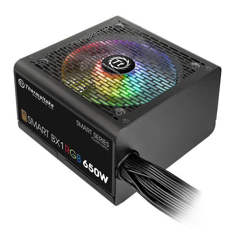 Zasilacz Smart BX1 RGB 650W (80+ Bronze 230V EU, 2xPEG, 120mm, Single Rail)