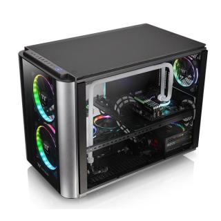 Obudowa LEVEL 20 XT E-ATX Tempered Glass Cube - czarna