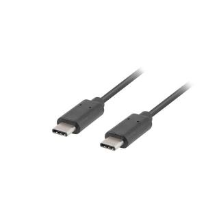 Kabel USB-C M/M 2.0 0.5m czarny