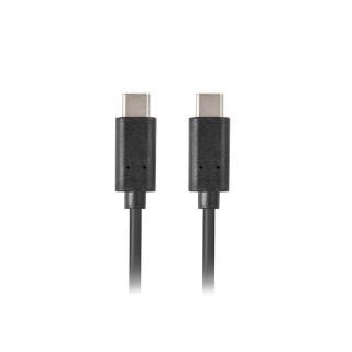 Kabel USB-C M/M 2.0 0.5m czarny