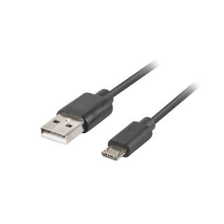 Kabel USB micro BM - AM 2.0 0.5m czarny QC 3.0