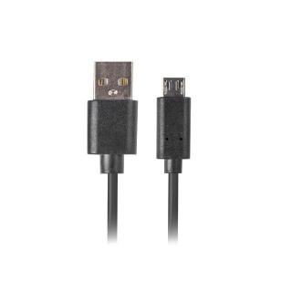 Kabel USB micro BM - AM 2.0 0.5m czarny QC 3.0