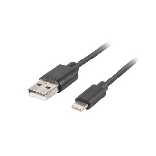 Kabel Lightning - USB-A M/M 3m czarny