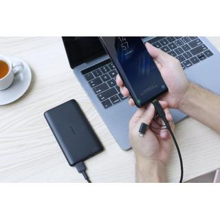 CB-BAL5 3w1 nylonowy kabel Quick Charge micro USB | USB C | Lightning | 1.2m