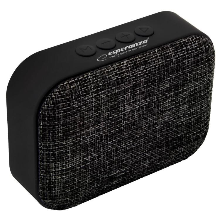 Głośnik Bluetooth FM Samba czarny