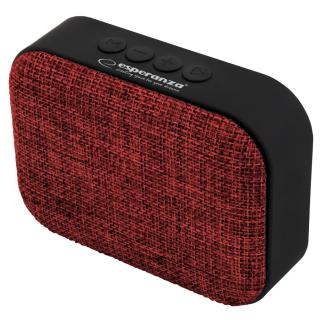 Głośnik Bluetooth FM Samba czerwony