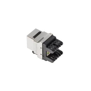 Moduł keystone gniazdo RJ45 - LSA FTP kat.5e 180 stopni...