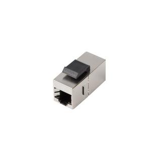 Łącznik keystone gniazdo RJ45 - RJ45 FTP kat.5e do puszki...