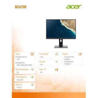 Monitor 24 cale B247W bmiprzx