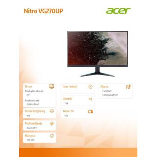 Monitor 27 Nitro VG270Ubmiipx