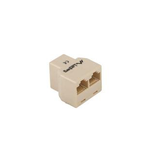 Adapter złączka sieciowa RJ45 - RJ45 x2