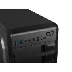 Obudowa LOGIC K23 ATX/mATX Midi USB 3.0 Black bez zasilacza