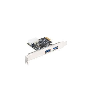 Karta PCI Express - USB 3.1 Gen.1 2 porty + Śledź niskoprofilowy