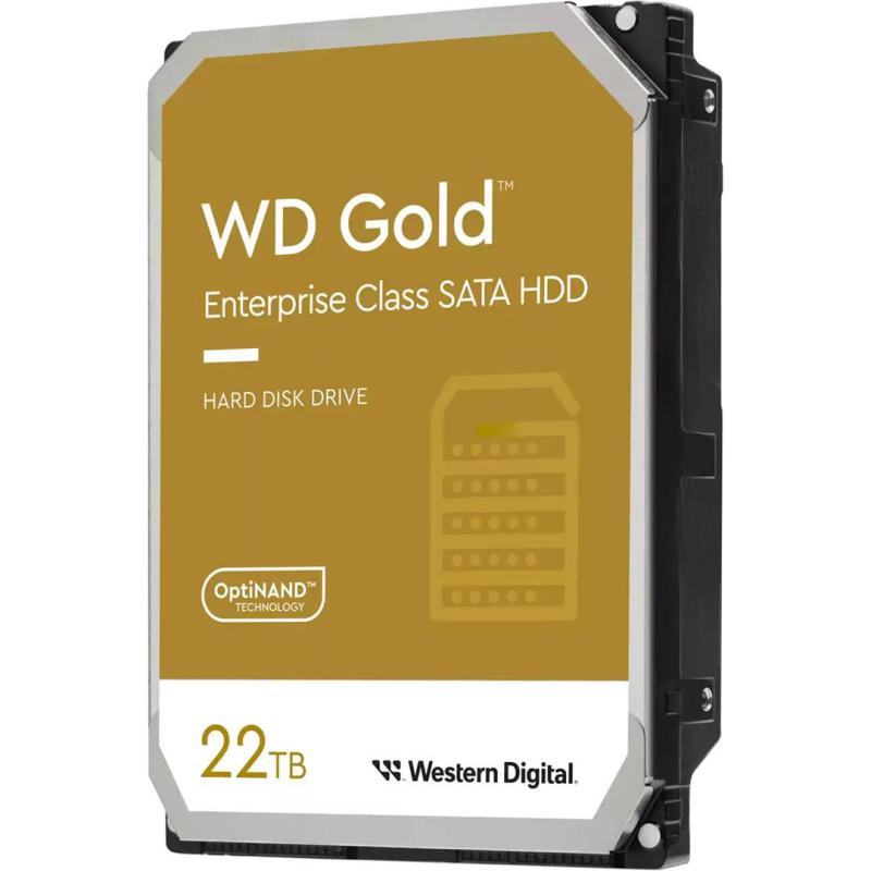 Dysk HDD WD Gold WD221KRYZ (22 TB 3.5" 512 MB 7200 obr/min)