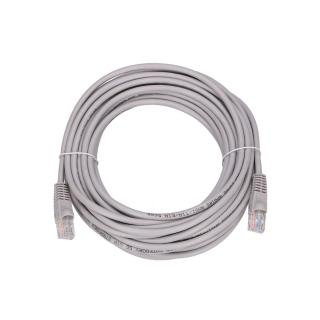 Kabel sieciowy LAN Patchcord CAT.5E UTP 10m, skręcana para, miedziany