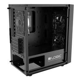 Obudowa LOGIC ATOS ARGB mATX/mITX Mini USB 3.0 Black bez zasilacza