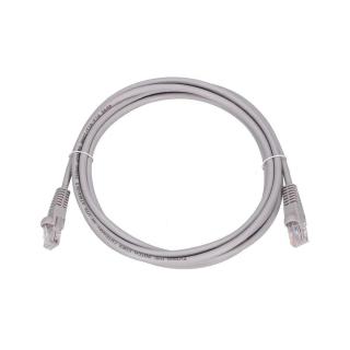 Kabel sieciowy LAN Patchcord CAT.5E UTP 3m, skręcona para, miedziany