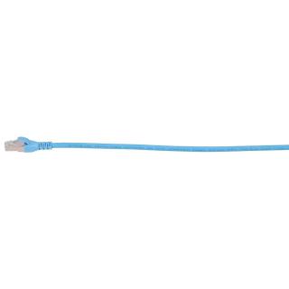 Kabel sieciowy LAN Patchcord CAT.6A S/FTP 1m 10G foliowana skręcona para, miedziany