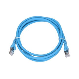 Kabel sieciowy LAN Patchcord CAT.6A S/FTP 2m 10G foliowana skręcona para, miedziany