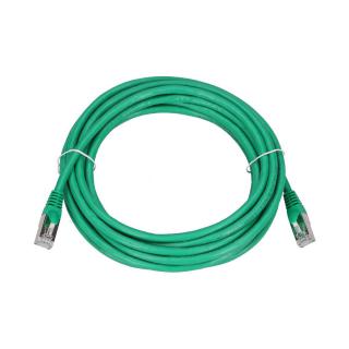 Kabel sieciowy LAN Patchcord CAT.6 FTP 5m 1GBIT foliowana skręcona para, miedziany