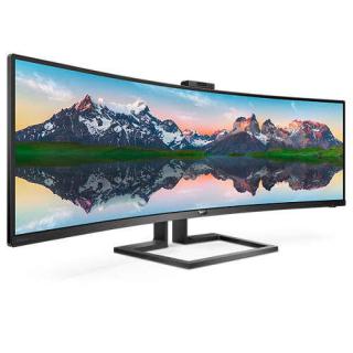 Monitor 48.8 cala 499P9H Curved VA HDMIx2 DP USB-C HAS