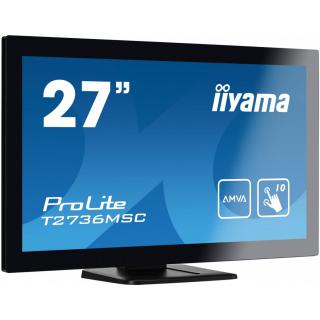 Monitor 27 T2736MSC-B1 AMVA, 10pkt, pojemnościowy, HDMI,...