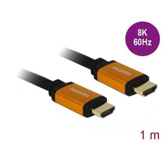 Kabel HDMI M/M v2.1 8K 60Hz czarny 1m