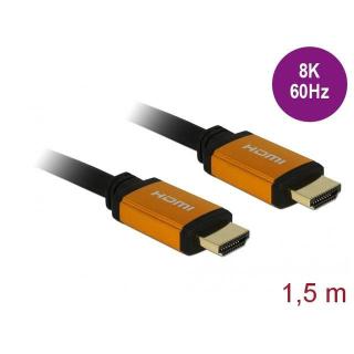 Kabel HDMI M/M v2.1 8K 60Hz czarny 1,5m