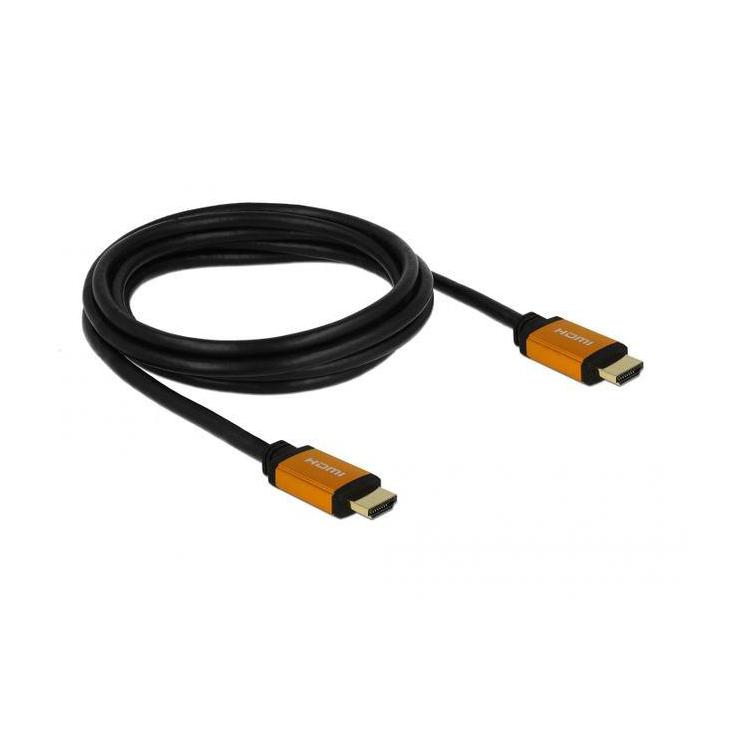 Kabel HDMI M/M v2.1 8K 60Hz czarny 2m