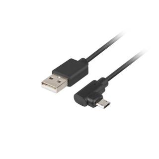 Kabel Micro USB - AM 2.0 1,8m kątowy lewo/prawo Easy-USB...