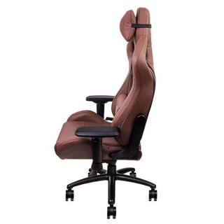 Fotel gamingowy eSports X Fit Real Leather Brown