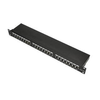 Patchpanel 24 porty CAT5E FTP V2