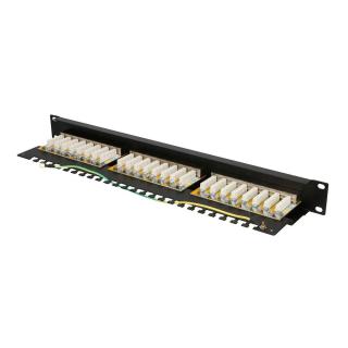 Patchpanel 24 porty CAT5E FTP V2