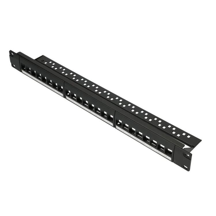 Patchpanel 24 porty UTP modular