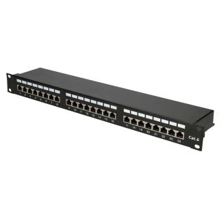 Patchpanel 24 porty CAT6 STP V2