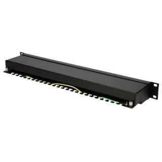 Patchpanel 24 porty CAT6 STP V2