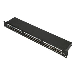 Patchpanel 24 porty CAT6 STP V2