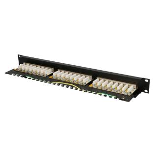 Patchpanel 24 porty CAT6 STP V2