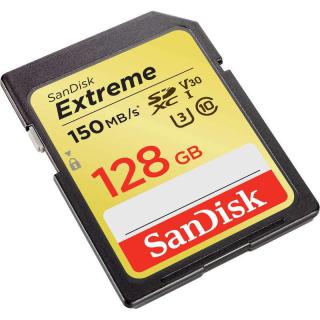 Karta pamięci Extreme SDXC 128GB 150/70 MB/s V30 UHS-I U3